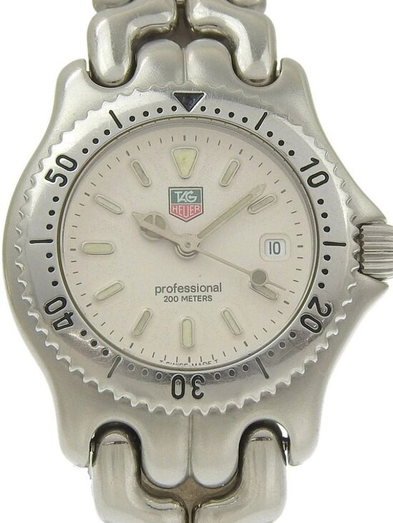 TAG HEUER cell Watches S99.015 WhiteDial Stainless Steel Quartz Analog dis... main image 4